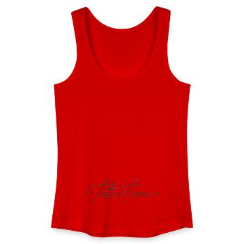Tati Tsan Design - Frauen Bio Tank Top - Rot - Vorne
