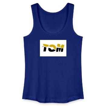 Tom - Débardeur bio Femme - bleu roi - Devant