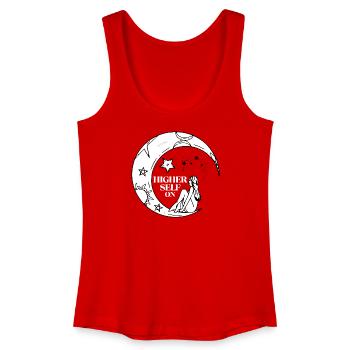 HIGHER Self - Frauen Bio Tank Top - Rot - Vorne