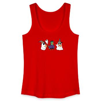FOOL_MAGIC - Women’s Organic Tank Top - red - Front