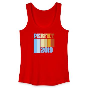 Édition unique 2019 - Débardeur bio Femme - rouge - Devant