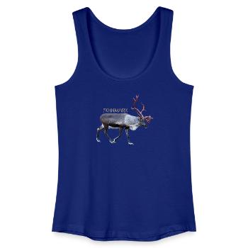 FINNMARK - Women’s Organic Tank Top - royal blue - Front