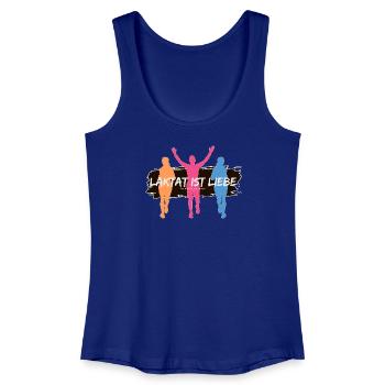 Lactate is Love – Runner Edition - Women’s Organic Tank Top - royal blue - Front