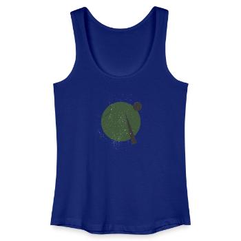 Trendy shapes - Women’s Organic Tank Top - royal blue - Front