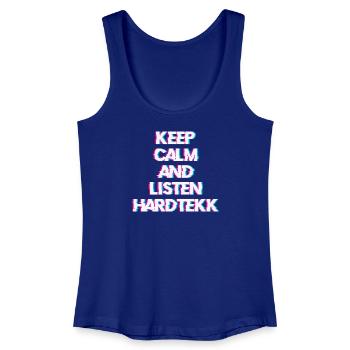 Hardtekk Tekk - Women’s Organic Tank Top - royal blue - Front