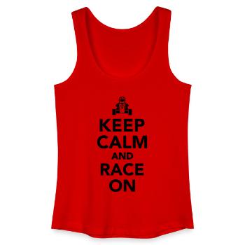 Kart - Frauen Bio Tank Top - Rot - Vorne