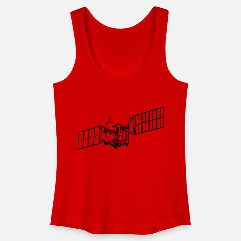 Satellite - Women’s Organic Tank Top - red