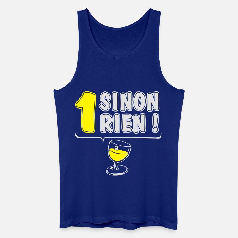 1 gelbe oder nichts - Männer Bio Tank Top - Königsblau