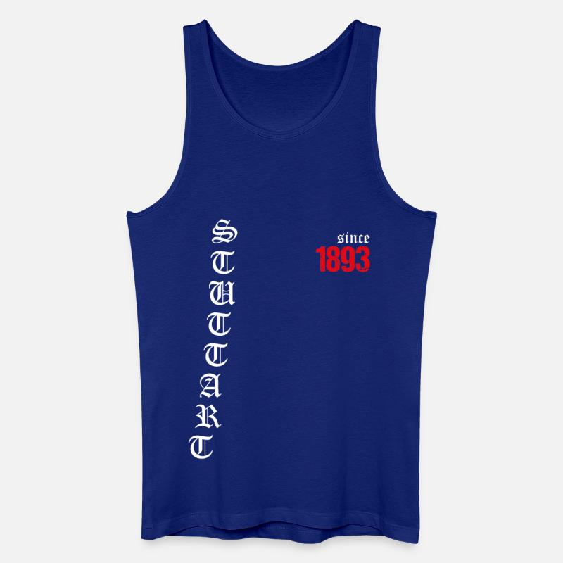 Stuttgart since 1893 - Männer Bio Tank Top - Königsblau