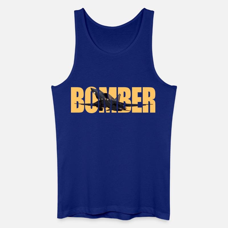 Bomber Tu-22 M3 - Men’s Organic Tank Top - royal blue
