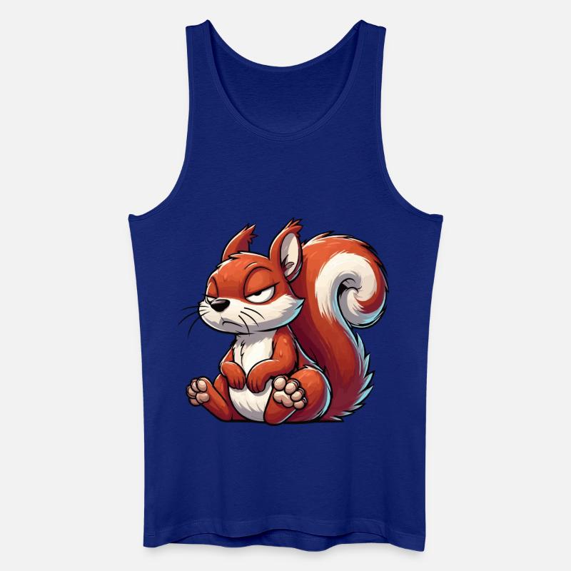 Eichhörnchen Eichhorn Eichhörnchenliebhaber Nager - Männer Bio Tank Top - Königsblau