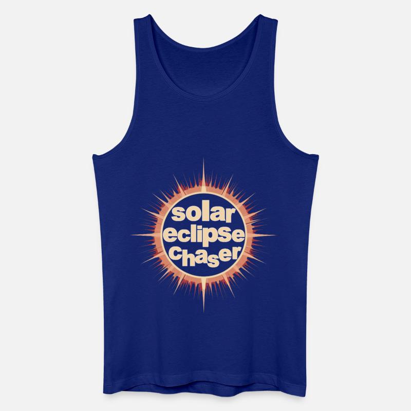 Solar eclipse chaser - Männer Bio Tank Top - Königsblau