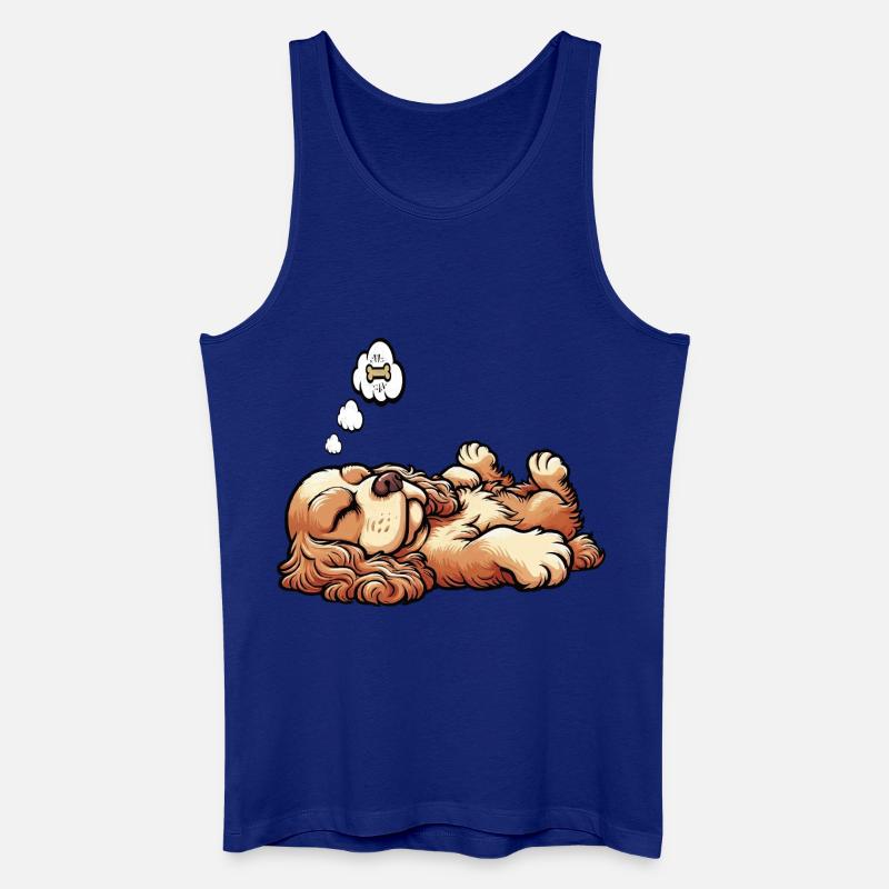 Cocker Spaniel Cockerhund Cocker Spaniel Besitzer - Männer Bio Tank Top - Königsblau