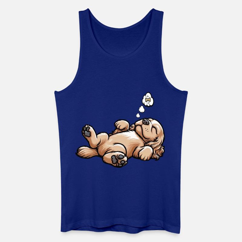 Cocker Spaniel Cockerhund Cocker Spaniel Besitzer - Männer Bio Tank Top - Königsblau