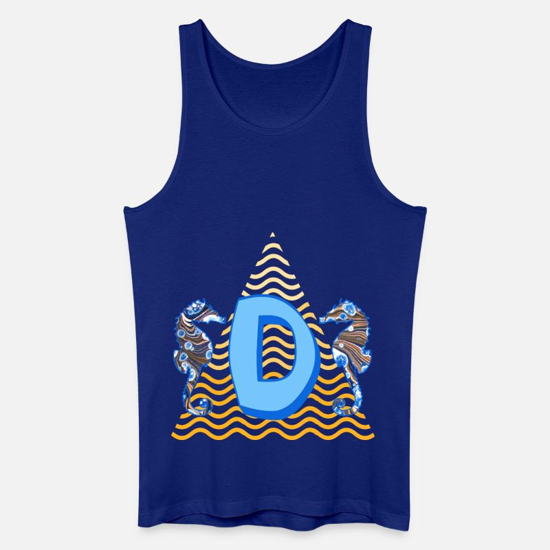 seepferdchen e 262 d - Männer Bio Tank Top - Königsblau
