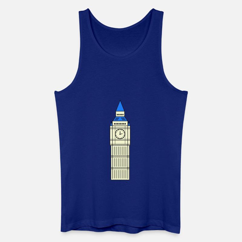 big ben design - Männer Bio Tank Top - Königsblau