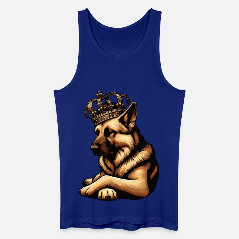 Deutscher Schäferhund Schäferhunde Schäferhunde - Männer Bio Tank Top - Königsblau