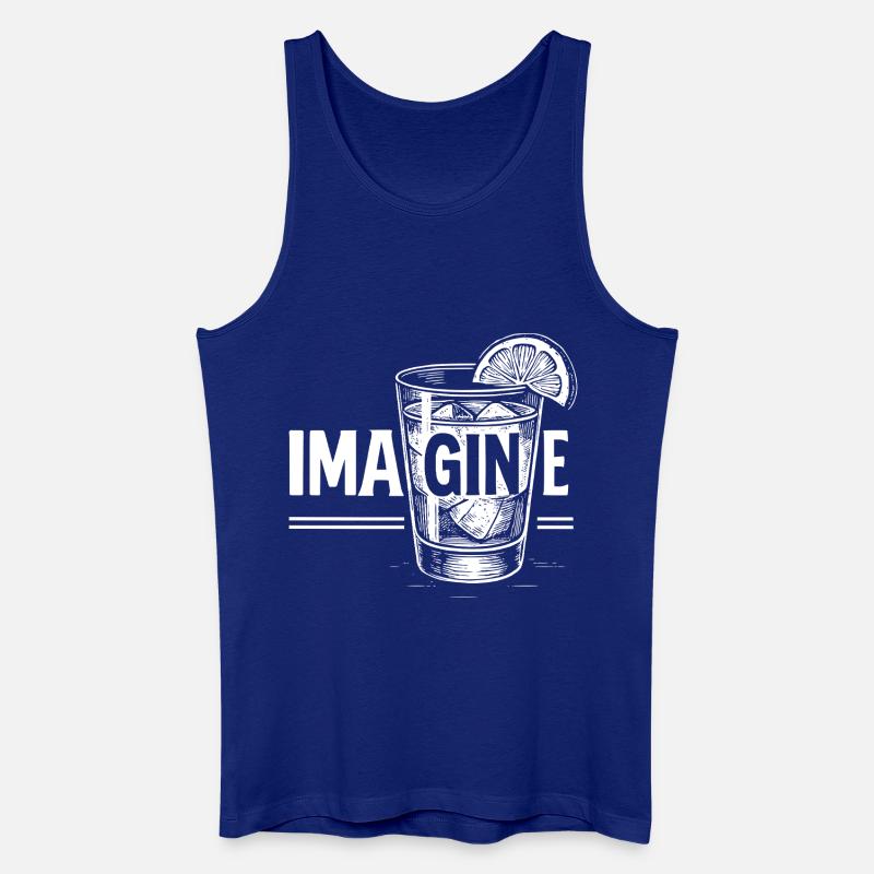 Imagine: Perfekte Geschenkidee! - Männer Bio Tank Top - Königsblau