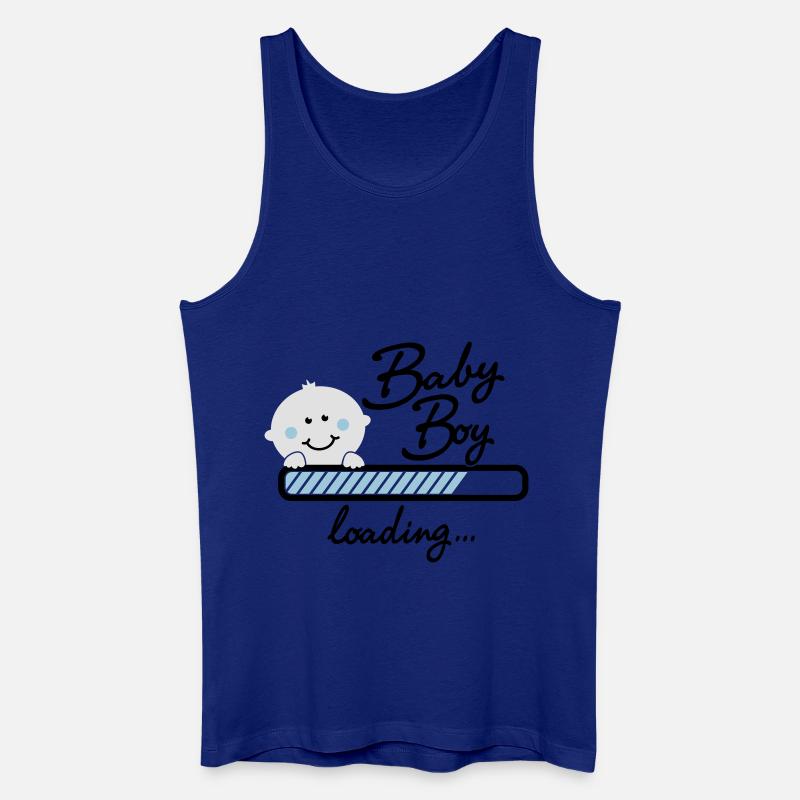 Baby Boy loading... - Männer Bio Tank Top - Königsblau