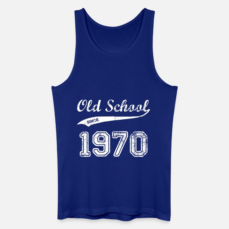 1970 - Männer Bio Tank Top - Königsblau