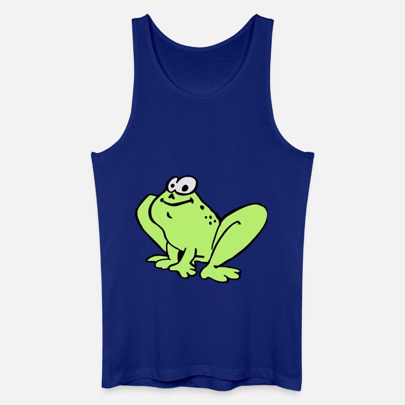 Kröte - Männer Bio Tank Top - Königsblau