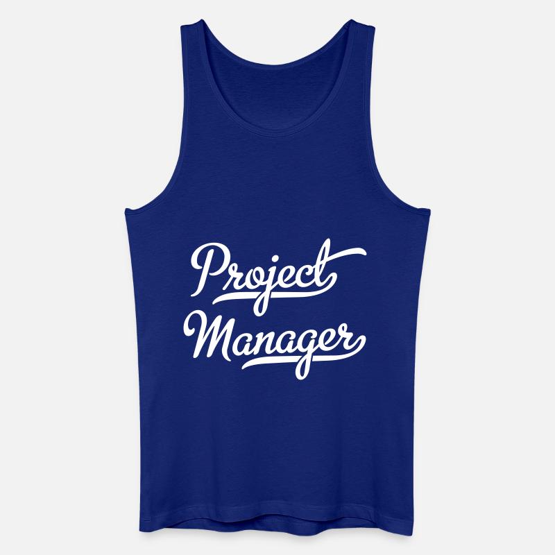 Project Manager - Männer Bio Tank Top - Königsblau