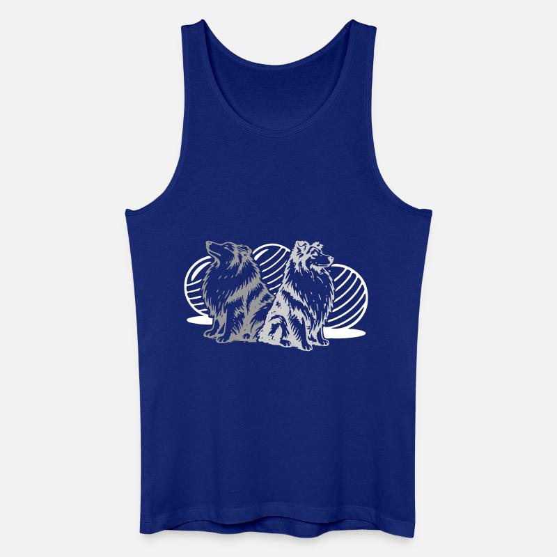 Treibball (3 Farben) - Männer Bio Tank Top - Königsblau