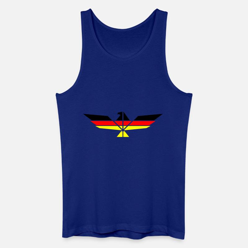 German Eagle - Männer Bio Tank Top - Königsblau