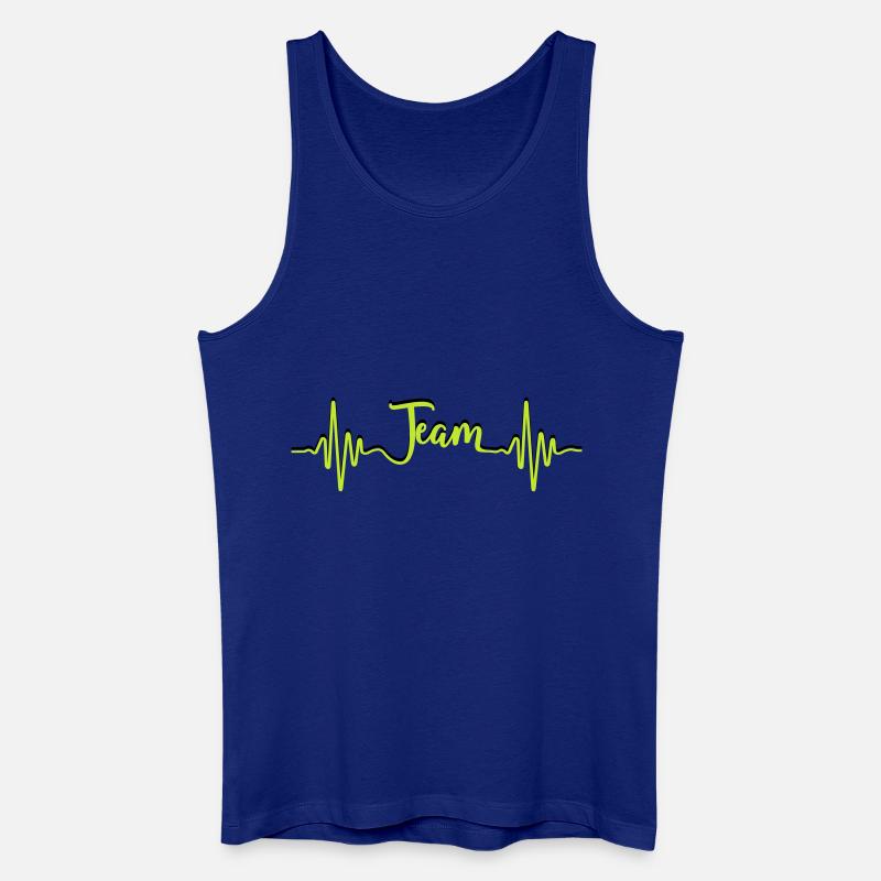 team 2 - Männer Bio Tank Top - Königsblau