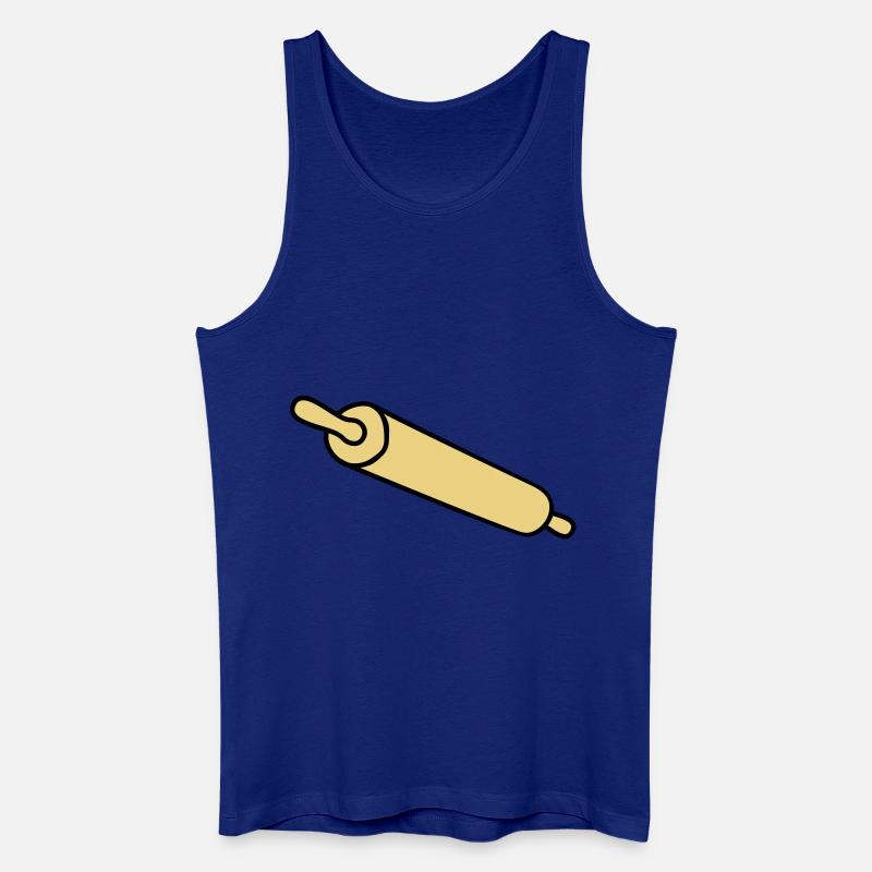 rolling_pin - Männer Bio Tank Top - Königsblau