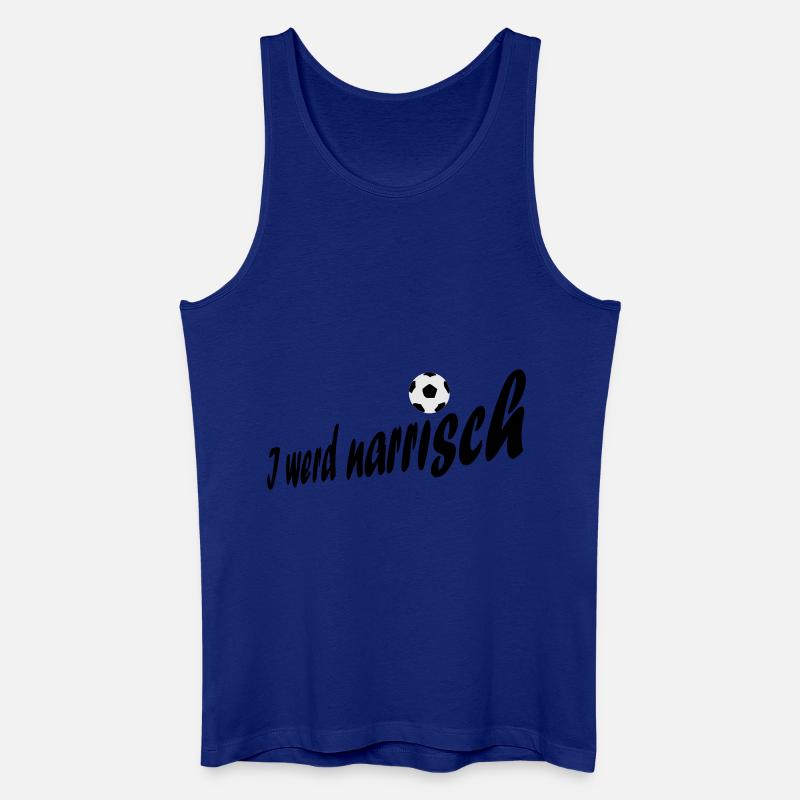 iwerdnarrisch - Männer Bio Tank Top - Königsblau
