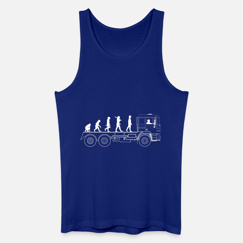 LKW Evolution - Männer Bio Tank Top - Königsblau