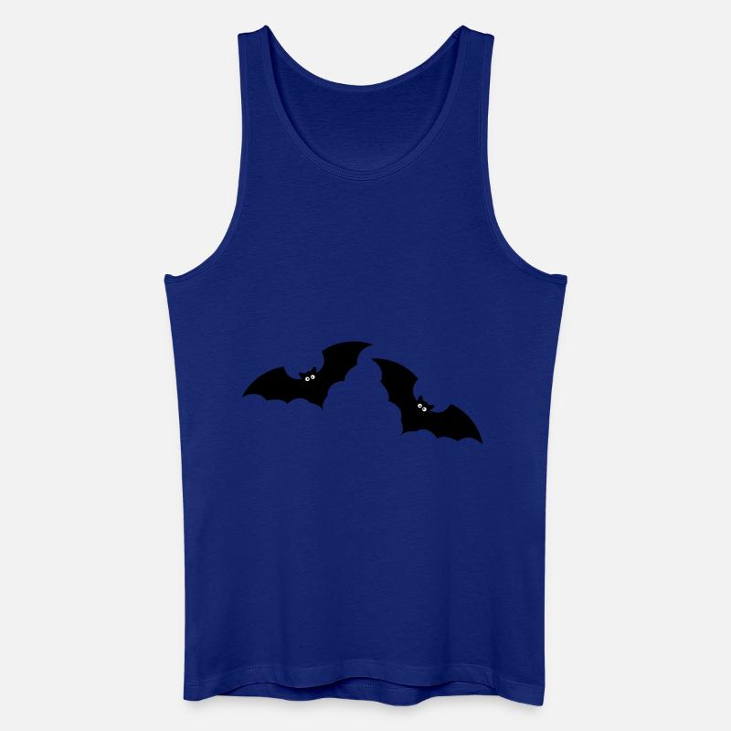 fledermaus 2 - Männer Bio Tank Top - Königsblau