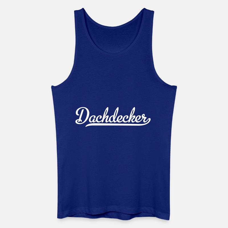 Dachdecker - Männer Bio Tank Top - Königsblau