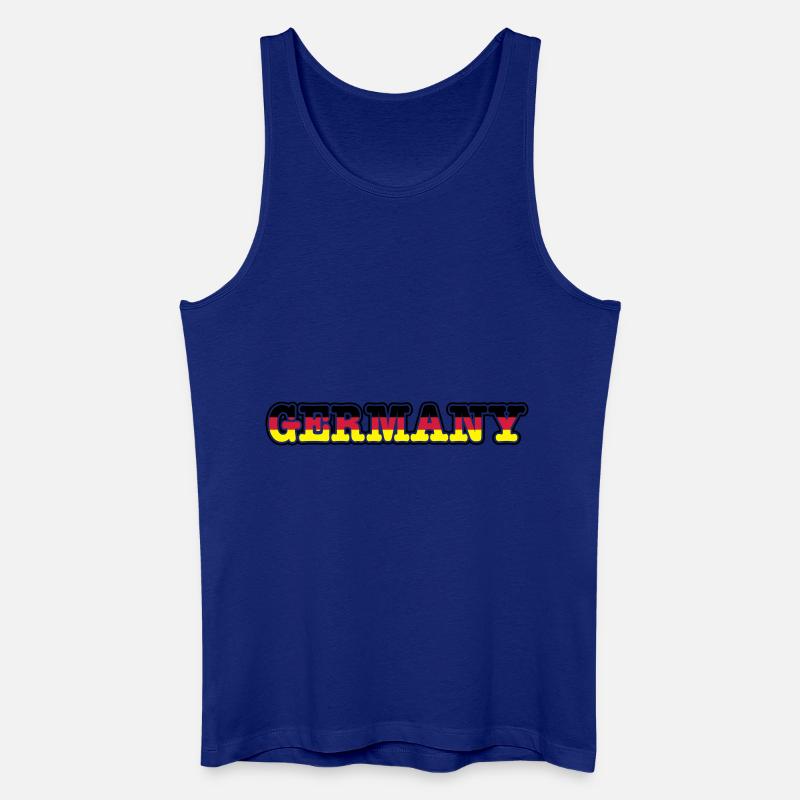 germany - Männer Bio Tank Top - Königsblau