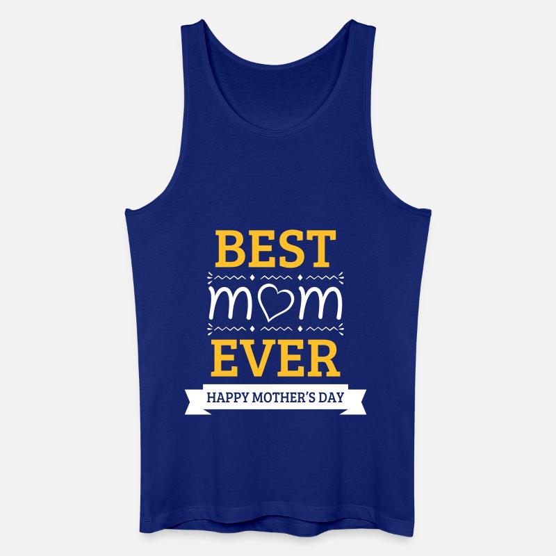 Best Mom Ever - Männer Bio Tank Top - Königsblau