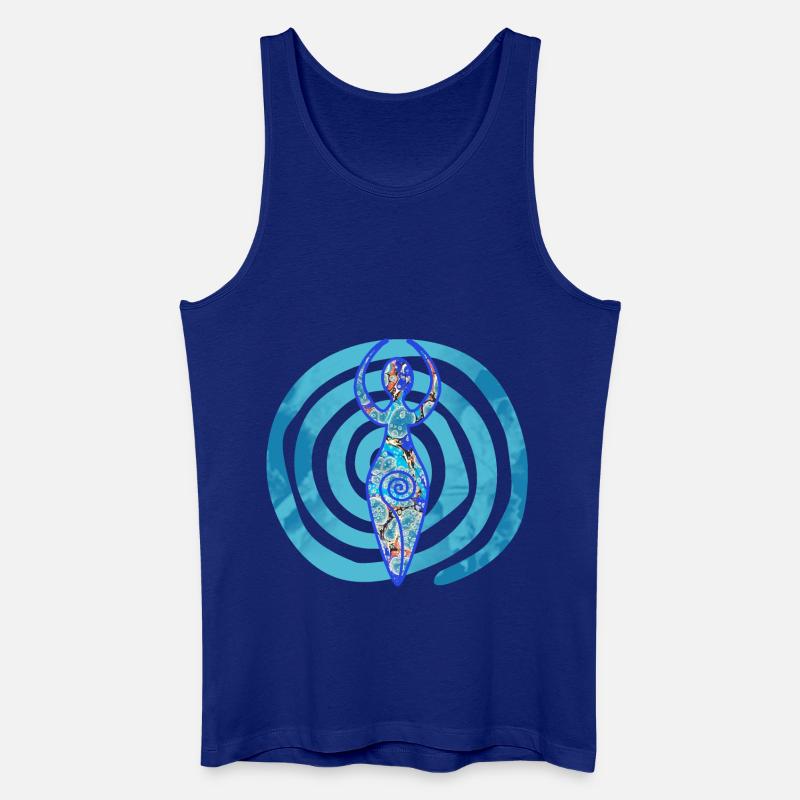 spiralgöttin e 238 - Männer Bio Tank Top - Königsblau