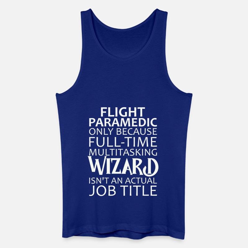 Flight Paramedic Wizard Luftrettung - Männer Bio Tank Top - Königsblau