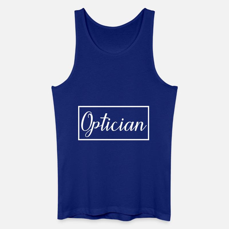 Optiker stolzer diplomierter Optikerstudent - Männer Bio Tank Top - Königsblau