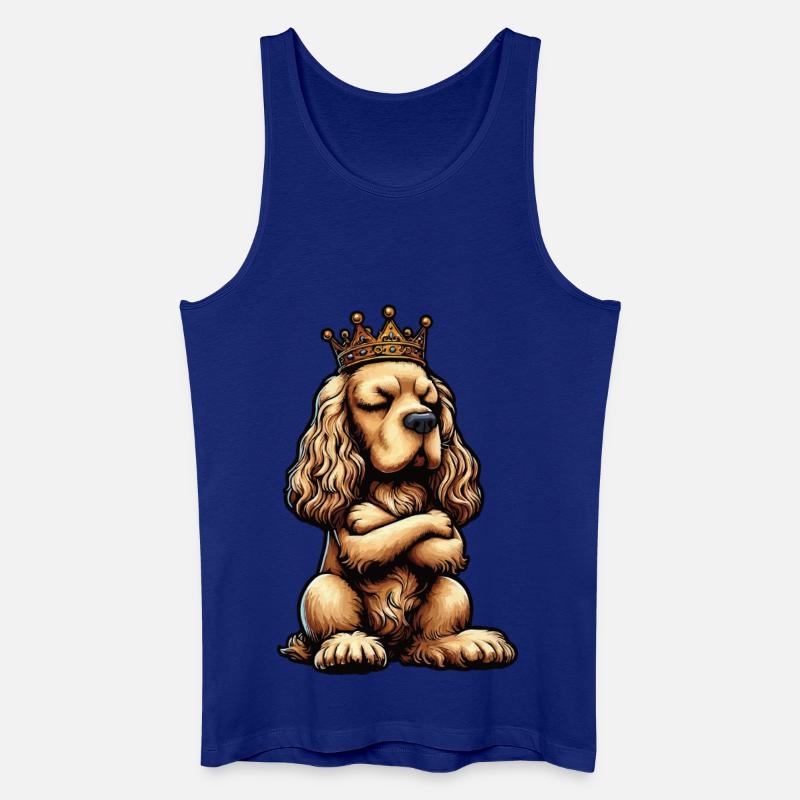 Cocker Spaniel Cockerhund Cocker Spaniel Besitzer - Männer Bio Tank Top - Königsblau