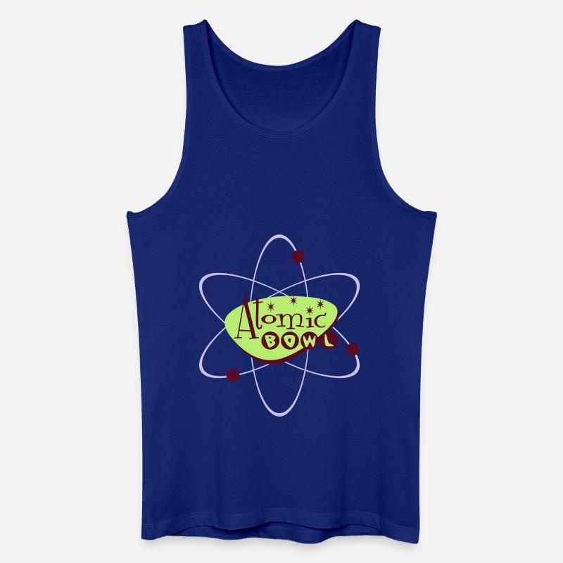 Atomic Bowl - Männer Bio Tank Top - Königsblau