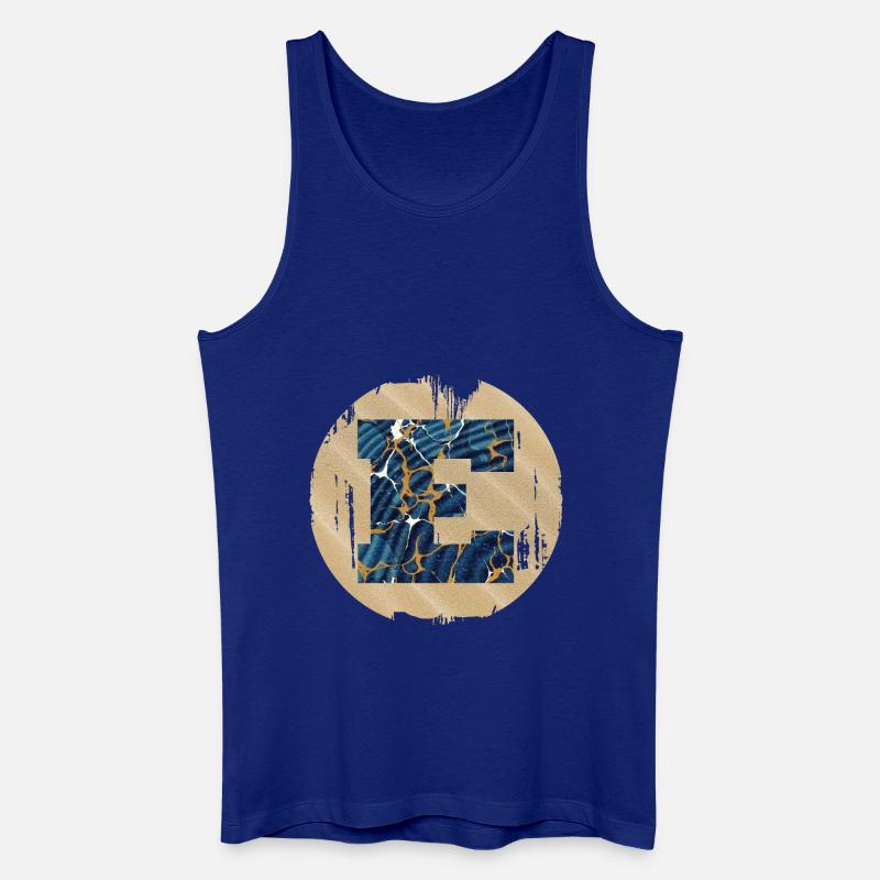 e 16 e - Männer Bio Tank Top - Königsblau