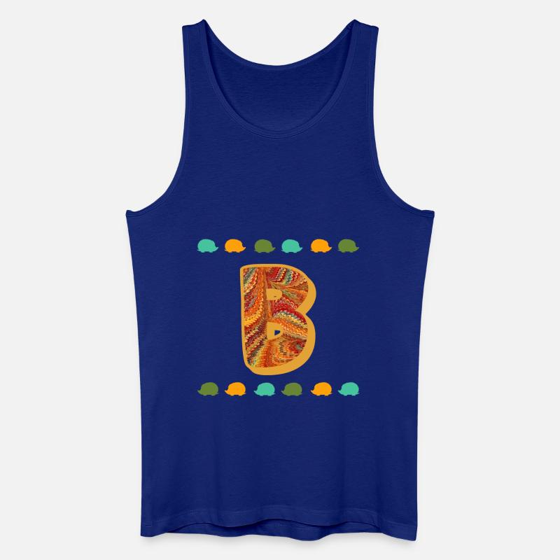 igel e 22 b - Männer Bio Tank Top - Königsblau