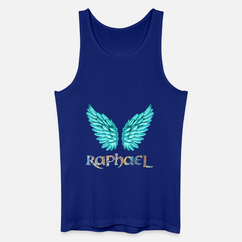 erzengel raphael e 120 - Männer Bio Tank Top - Königsblau