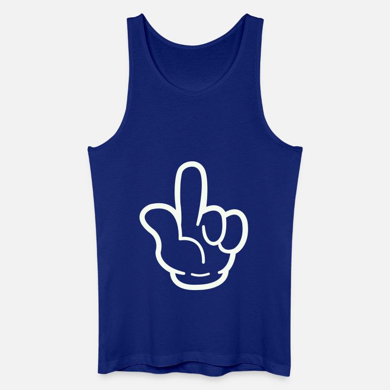 hand comic - Männer Bio Tank Top - Königsblau