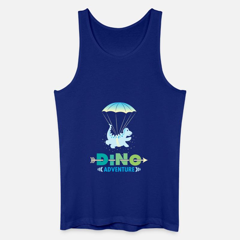 kinder Dino - Männer Bio Tank Top - Königsblau