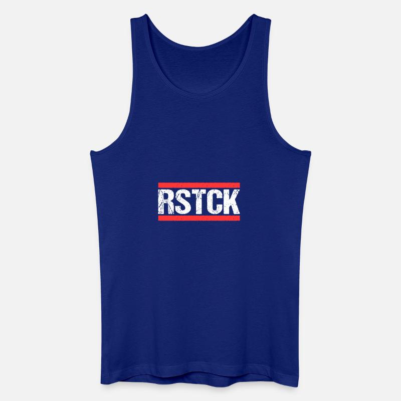 Rostockerin Rostocker Rostock - Männer Bio Tank Top - Königsblau