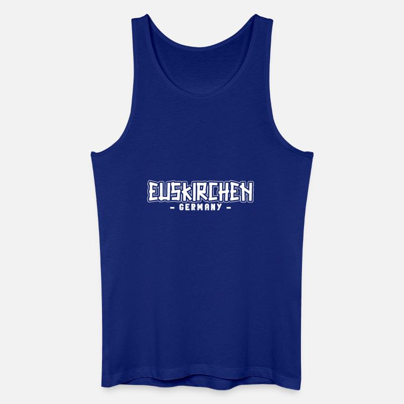 Euskirchenerin Euskirchener Euskirchen - Débardeur bio Homme - bleu roi