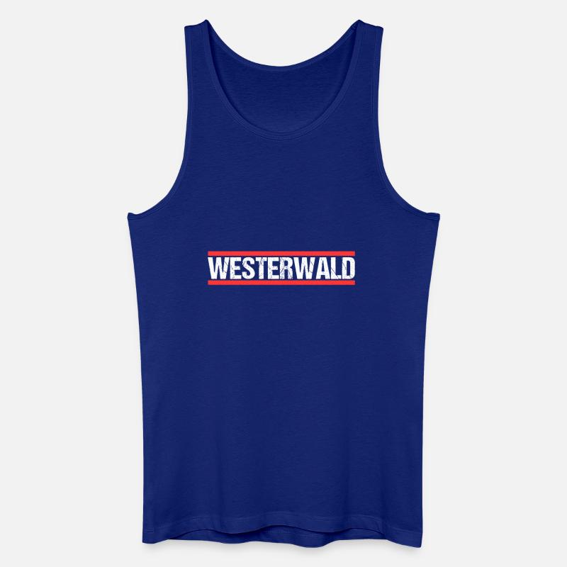 Westerwald - Männer Bio Tank Top - Königsblau