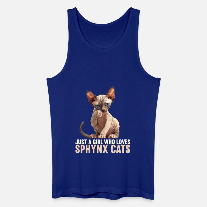 Sphynx Kätzchen Sphynx Katze - Männer Bio Tank Top - Königsblau